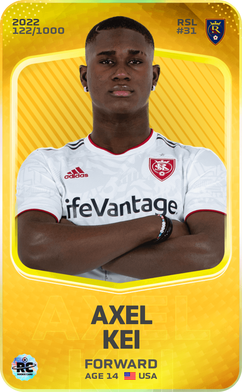 Axel Kei 2022-23 • Limited 122/1000