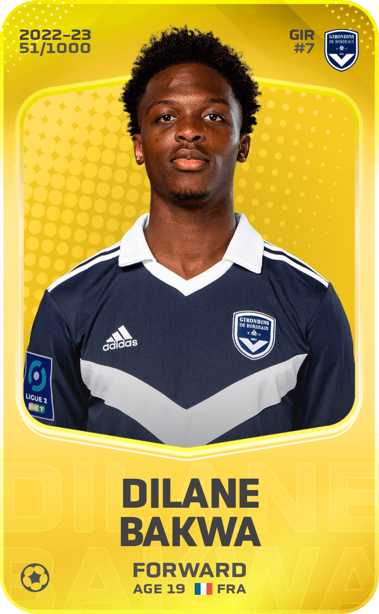 Dilane Bakwa 2022-23 • Limited 51/1000