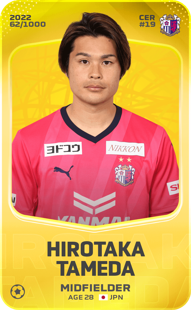 Hirotaka Tameda 2022-23 • Limited 62/1000