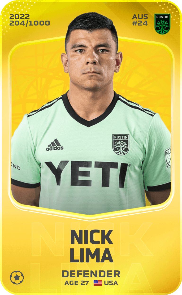 Nick Lima 2022-23 • Limited 204/1000
