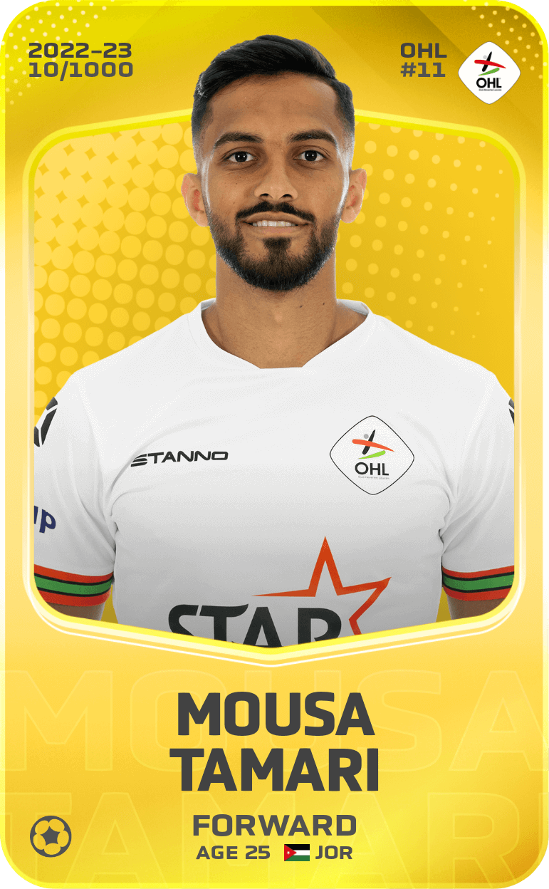 Mousa Tamari 2022-23 • Limited 10/1000