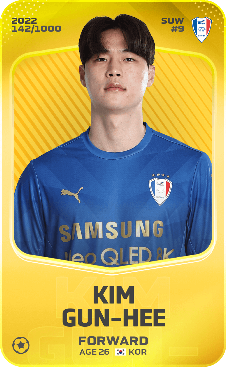 Kim Gun-Hee 2022-23 • Limited 142/1000