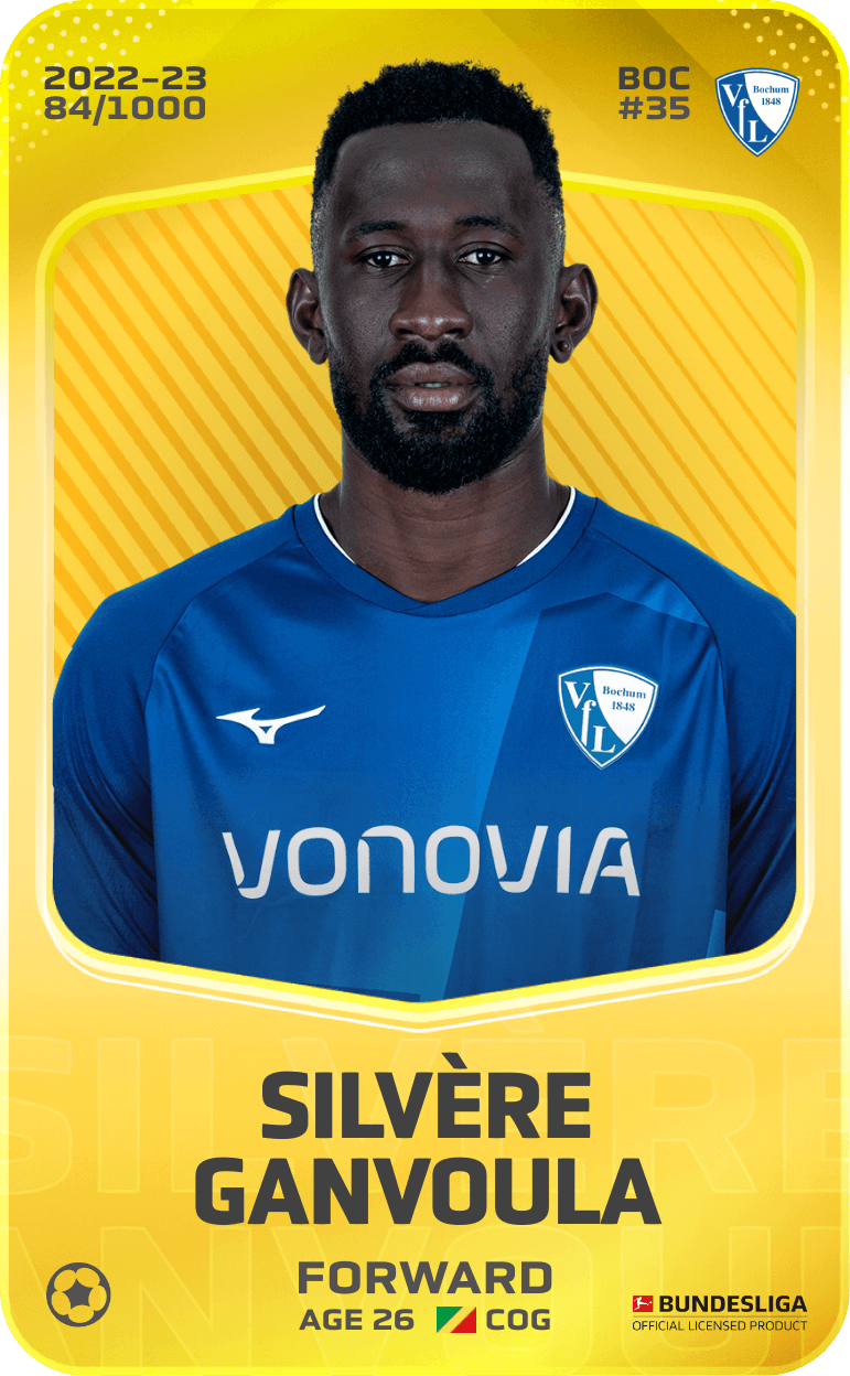 Silvère Ganvoula 2022-23 • Limited 84/1000