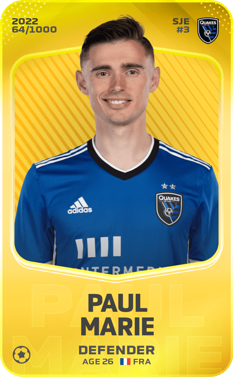 Paul Marie 2022-23 • Limited 64/1000