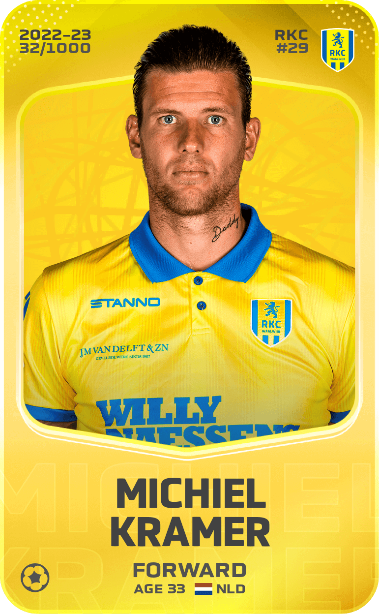 Michiel Kramer 2022-23 • Limited 32/1000