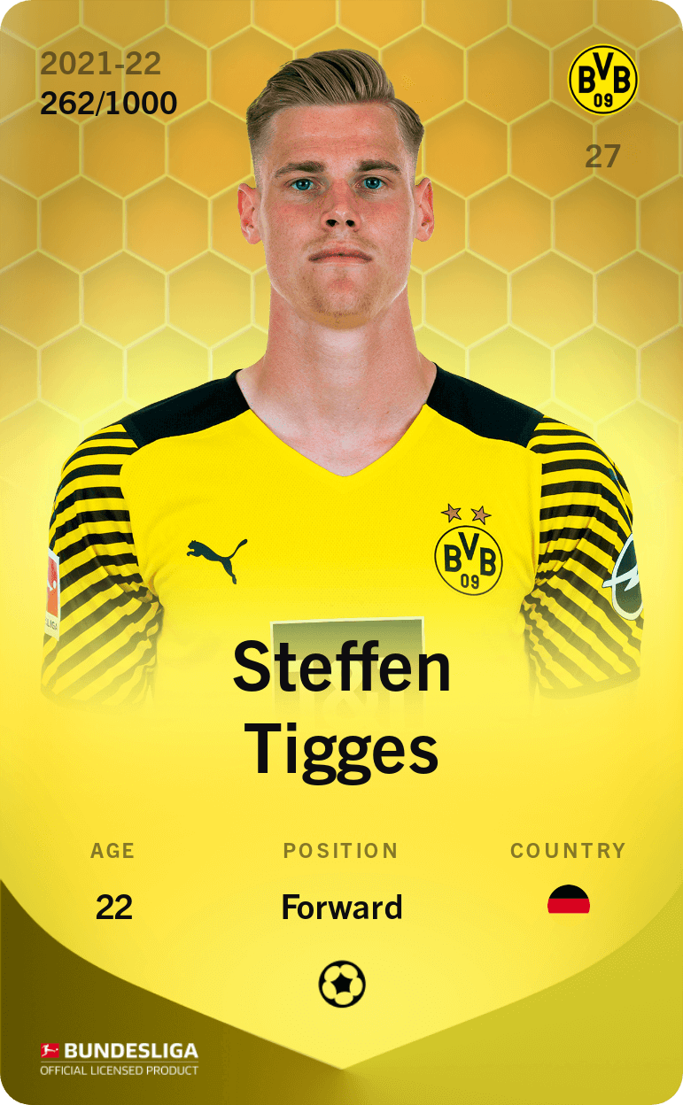 Steffen Tigges 2021-22 • Limited 262/1000