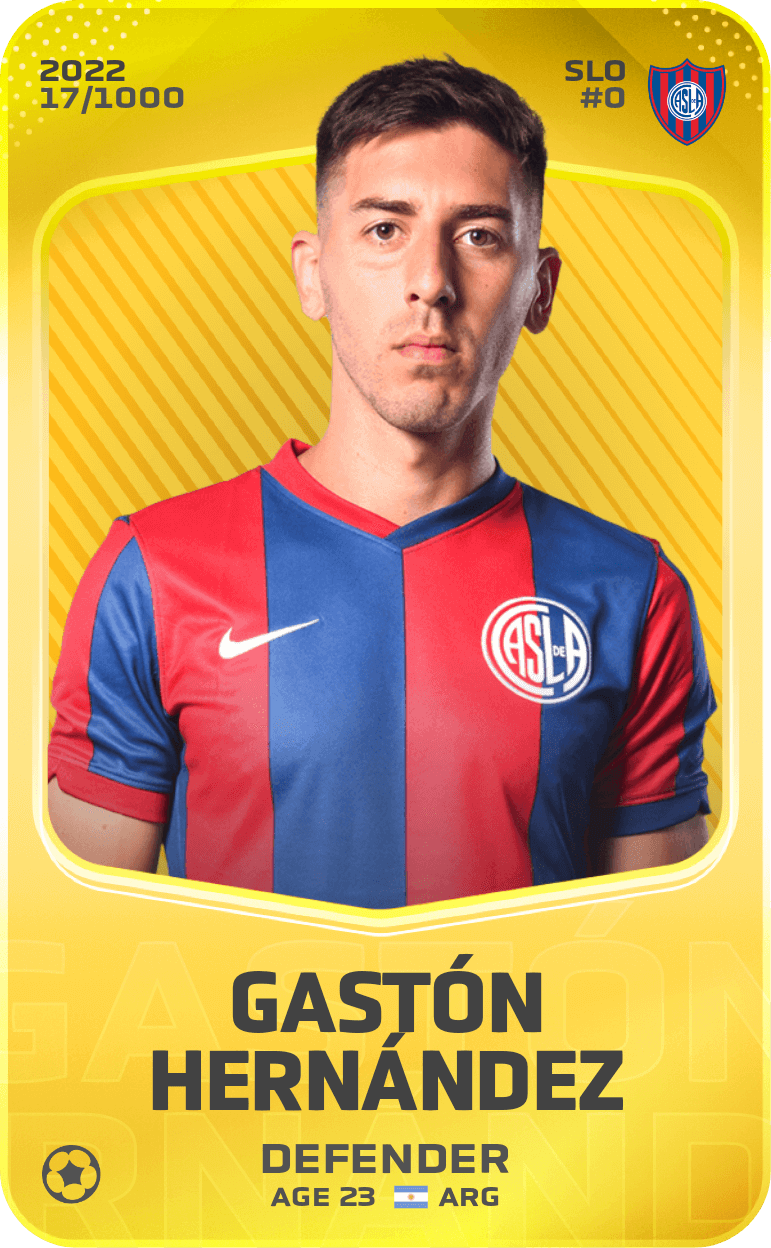 Gastón Hernández 2022-23 • Limited 17/1000