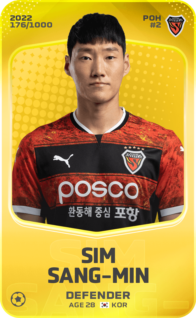 Sim Sang-Min 2022-23 • Limited 176/1000