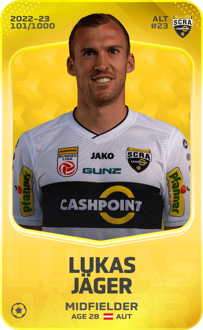 Lukas Jäger 2022-23 • Limited 101/1000