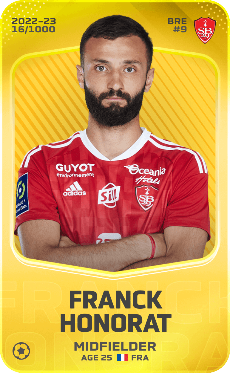 Franck Honorat 2022-23 • Limited 16/1000