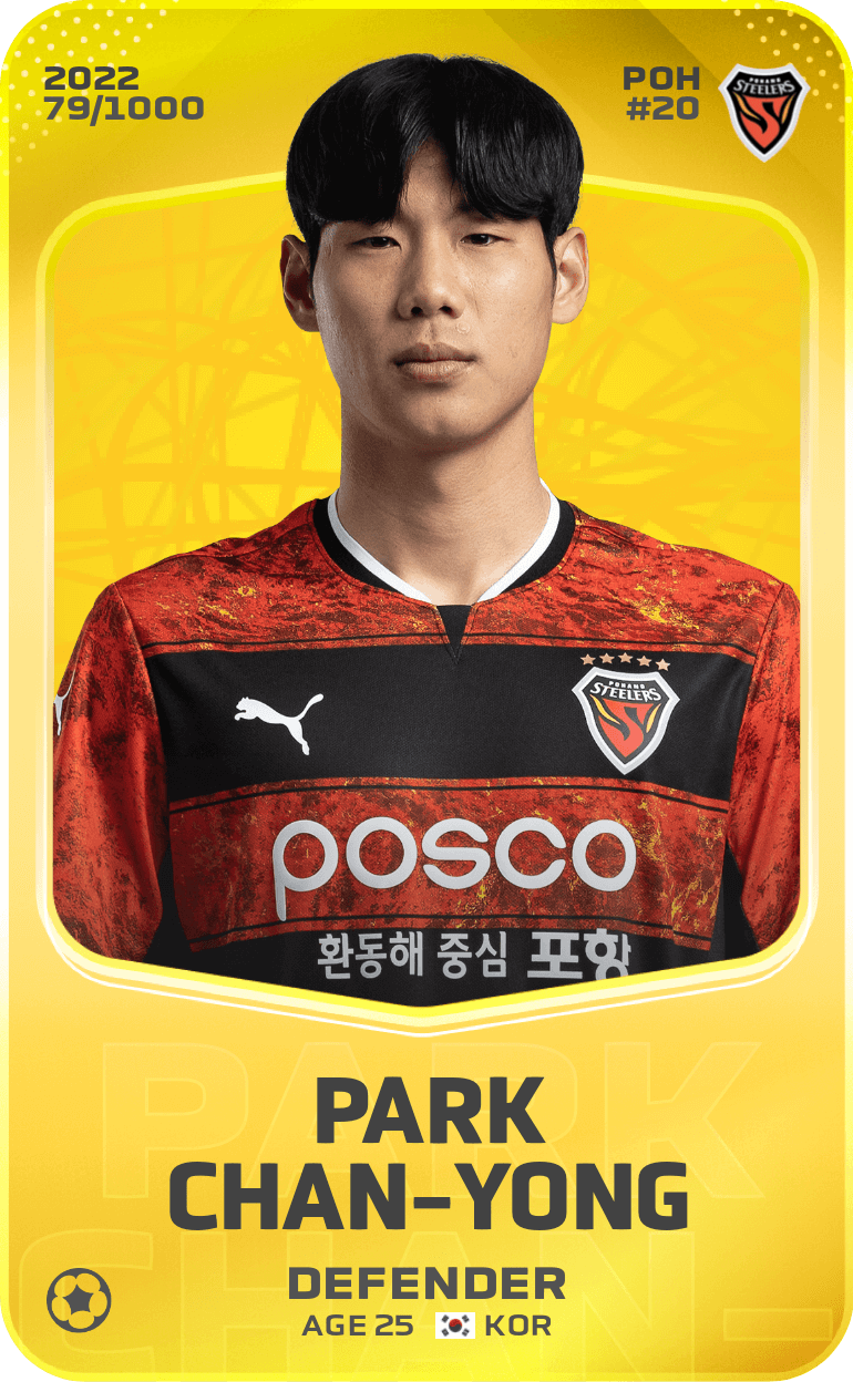 Park Chan-Yong 2022-23 • Limited 79/1000