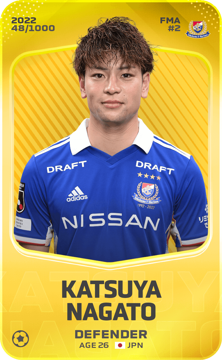 Katsuya Nagato 2022-23 • Limited 48/1000