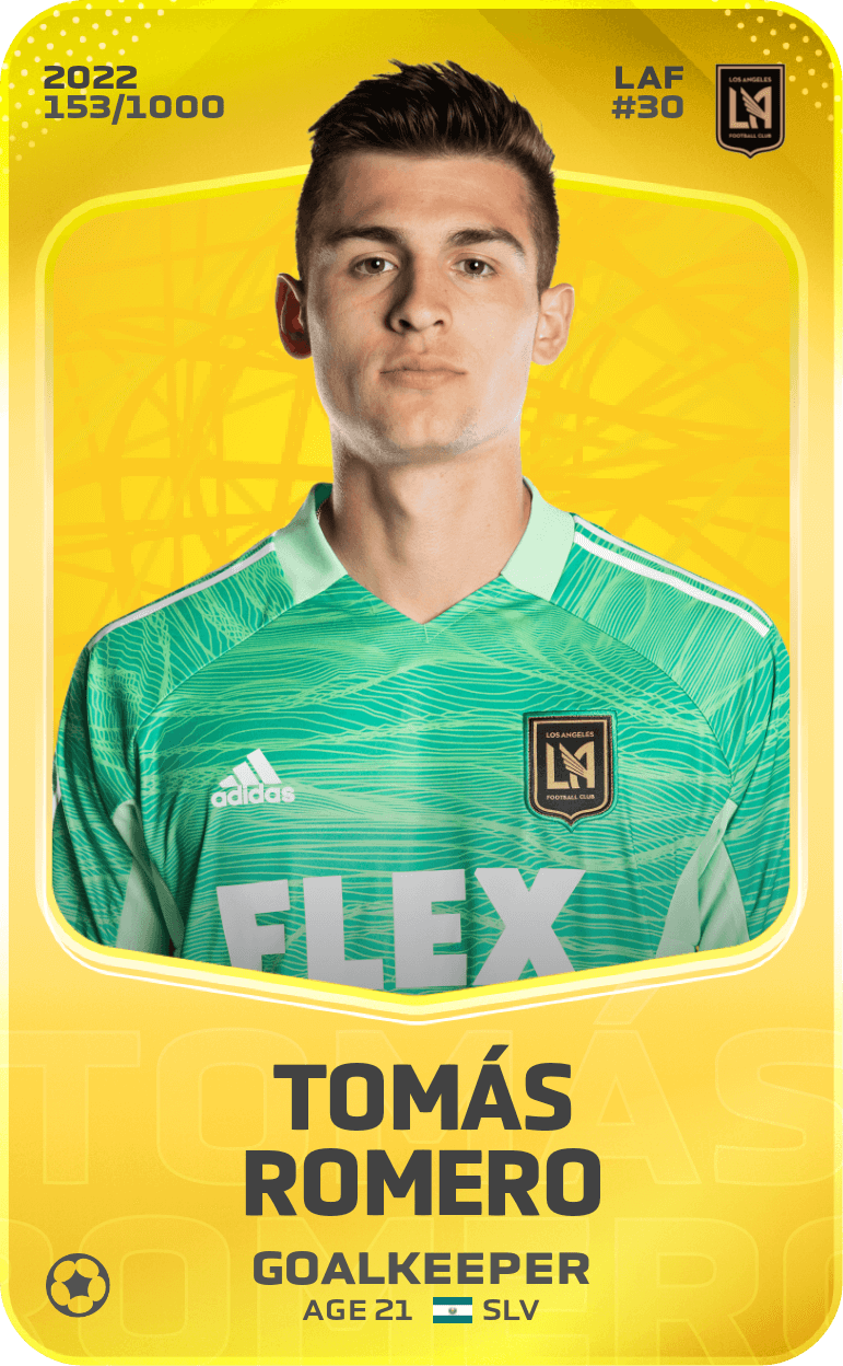 Tomás Romero 2022-23 • Limited 153/1000