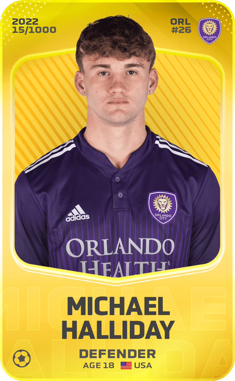Michael Halliday 2022-23 • Limited 15/1000