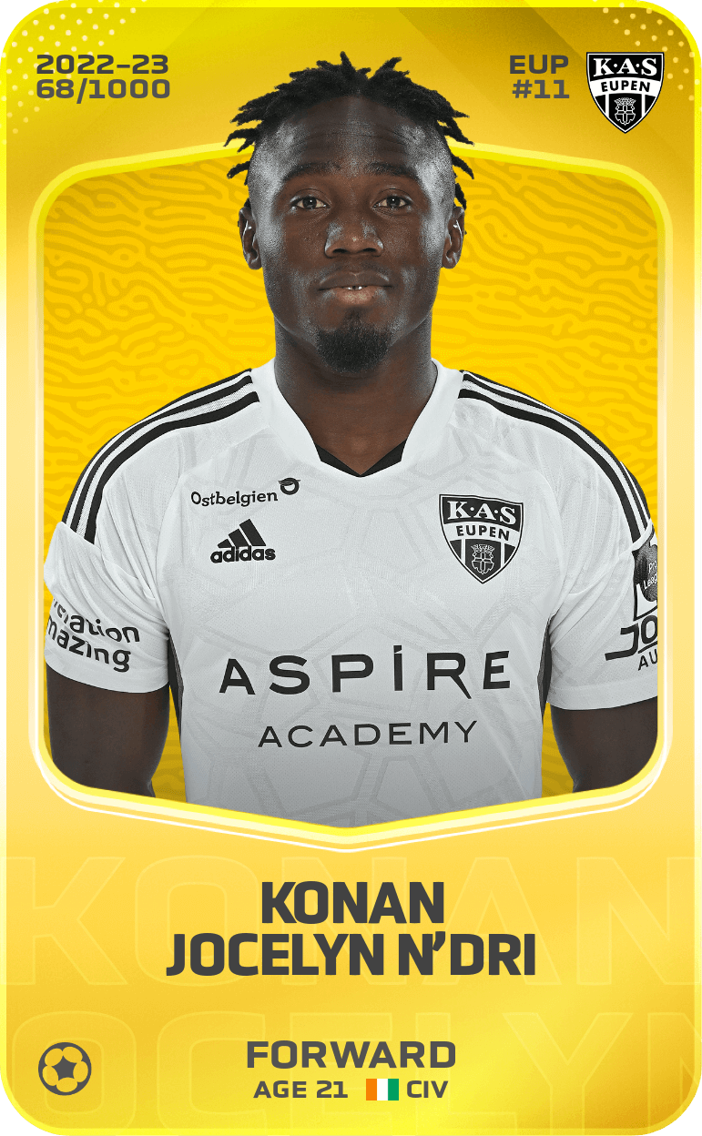 Konan Jocelyn N’Dri 2022-23 • Limited 68/1000