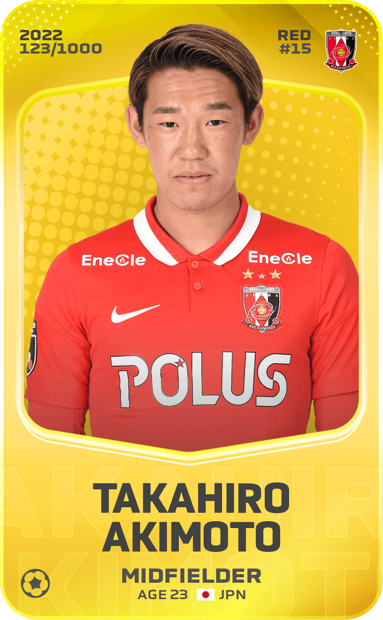 Takahiro Akimoto 2022-23 • Limited 123/1000