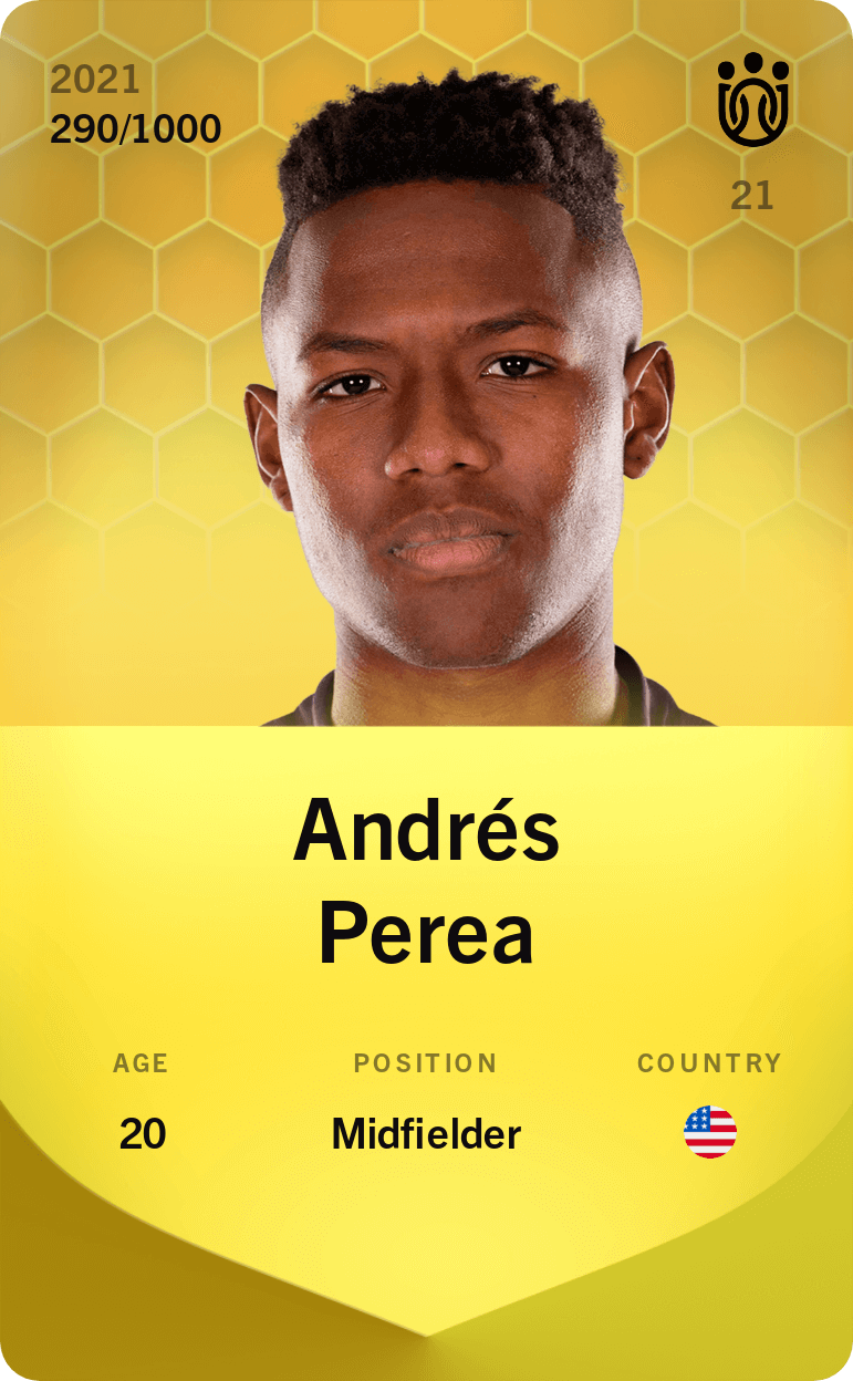 Andrés Perea 2021-22 • Limited 290/1000