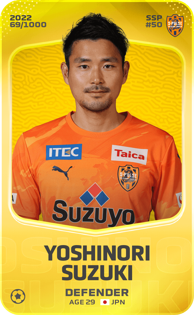 Yoshinori Suzuki 2022-23 • Limited 69/1000