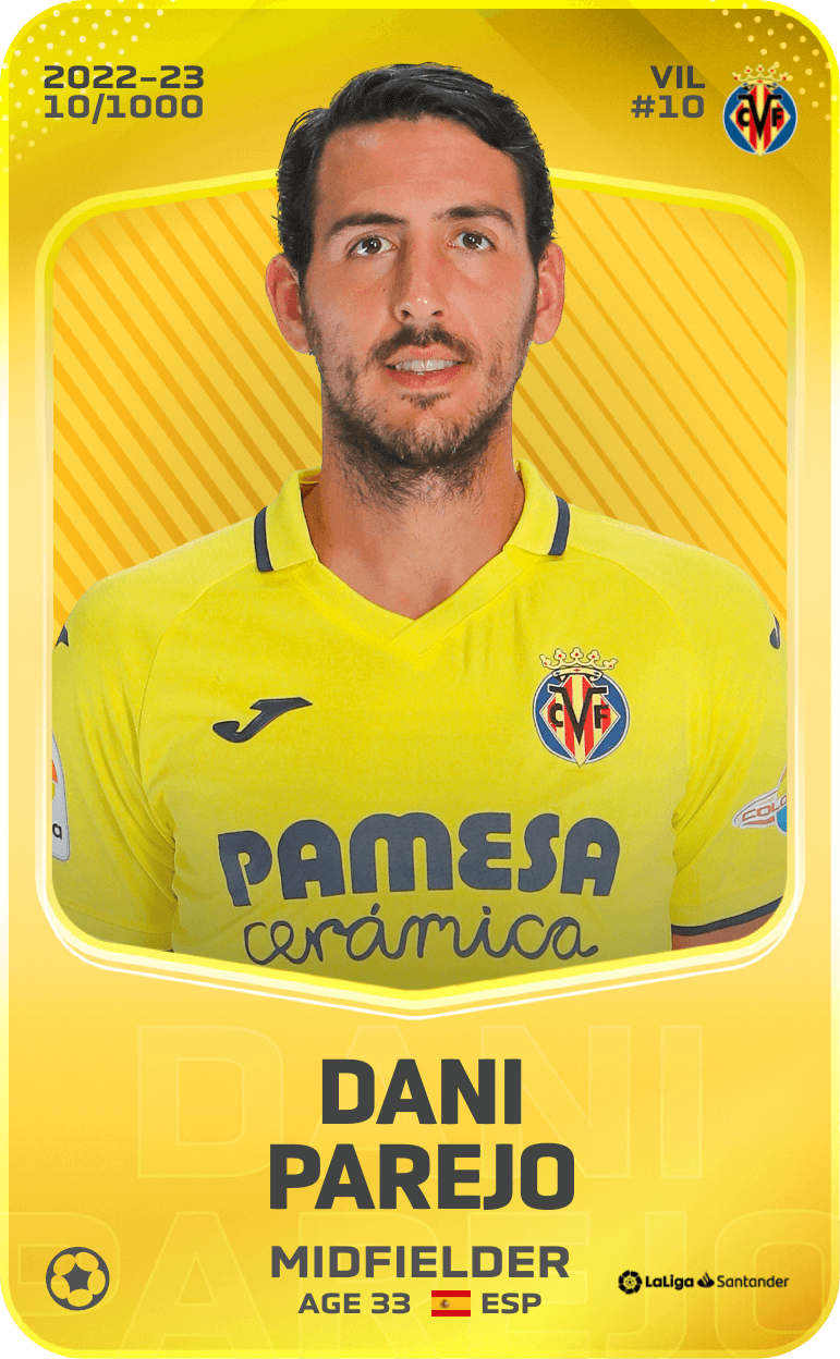 Dani Parejo 2022-23 • Limited 10/1000