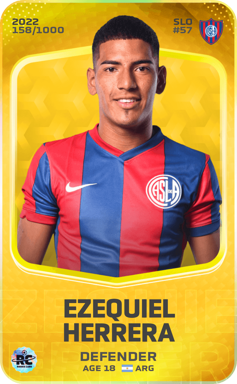 Ezequiel Herrera 2022-23 • Limited 158/1000