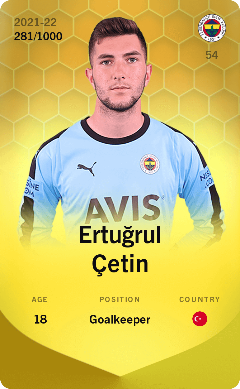 Ertuğrul Çetin 2021-22 • Limited 281/1000