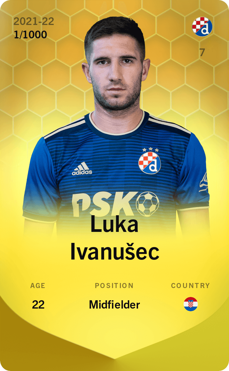 Luka Ivanušec 2021-22 • Limited 1/1000