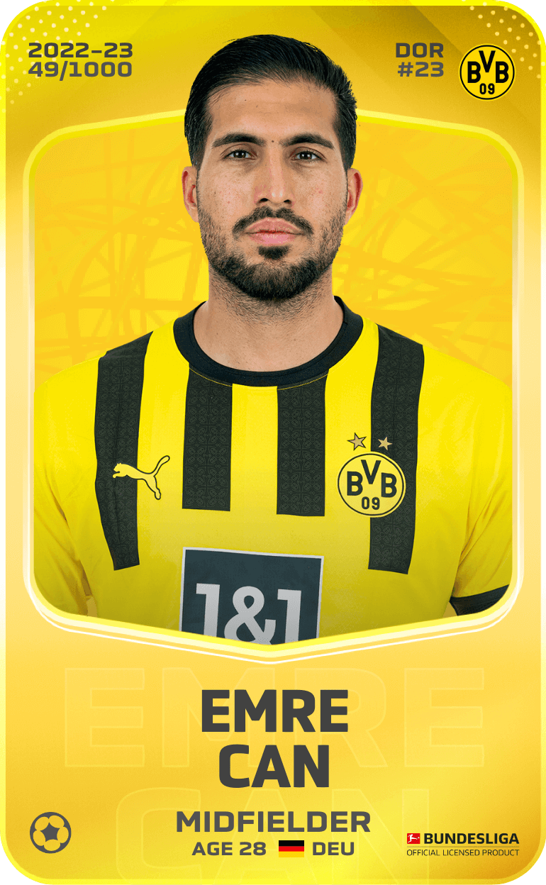 Emre Can 2022-23 • Limited 49/1000