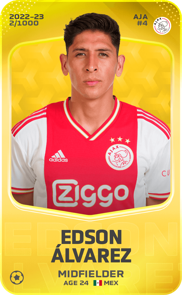 Edson Álvarez 2022-23 • Limited 2/1000