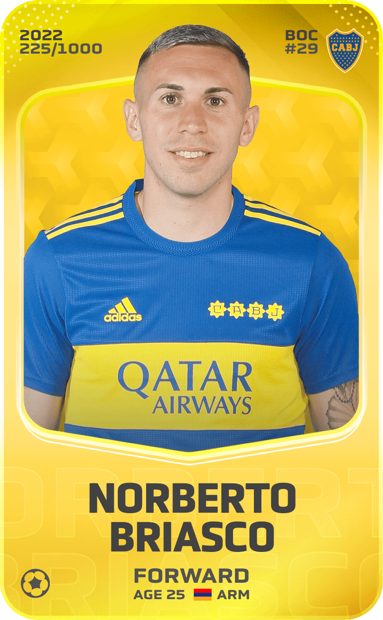 Norberto Briasco 2022-23 • Limited 225/1000