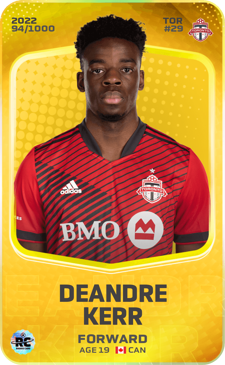 Deandre Kerr 2022-23 • Limited 94/1000