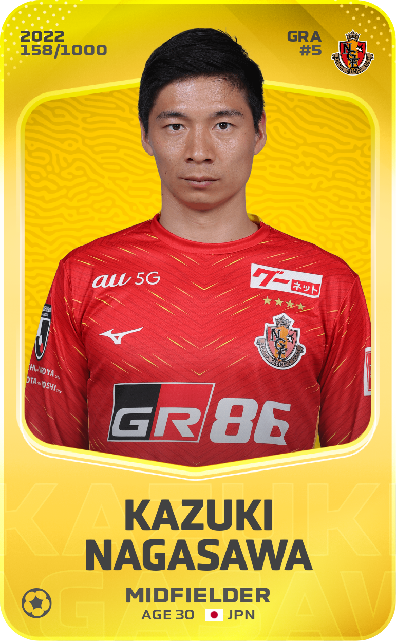 Kazuki Nagasawa 2022-23 • Limited 158/1000