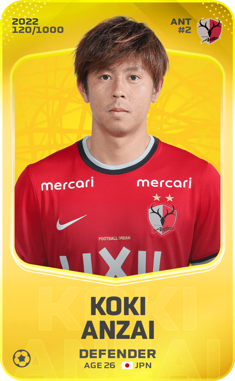 Koki Anzai 2022-23 • Limited 120/1000