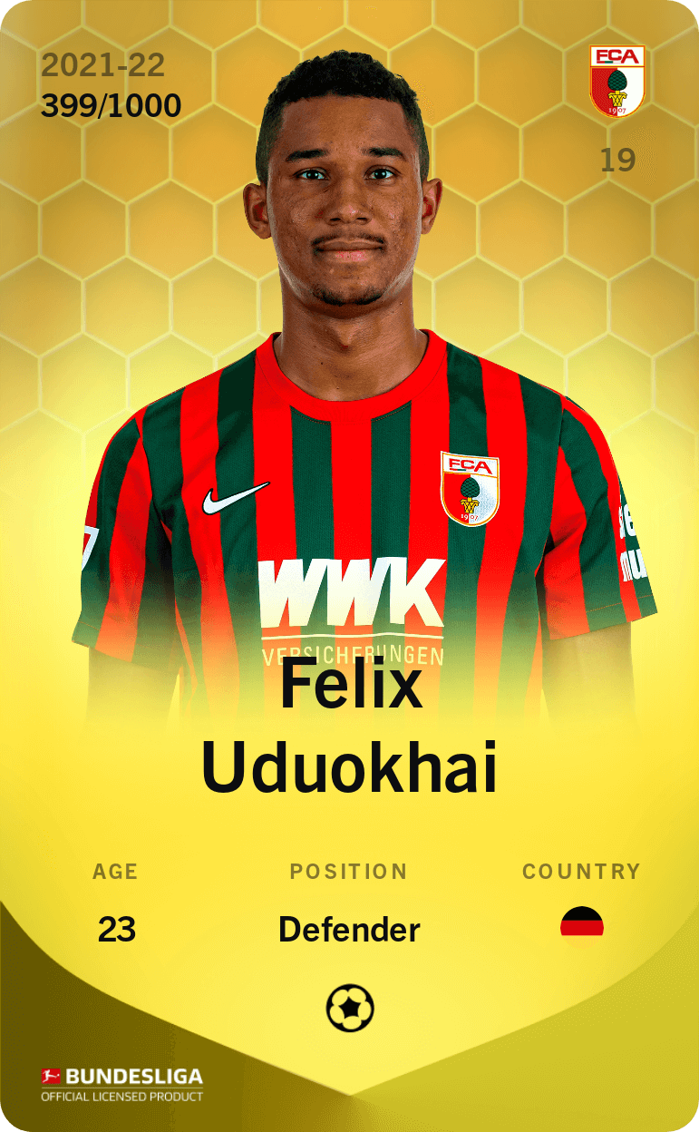 Felix Uduokhai 2021-22 • Limited 399/1000