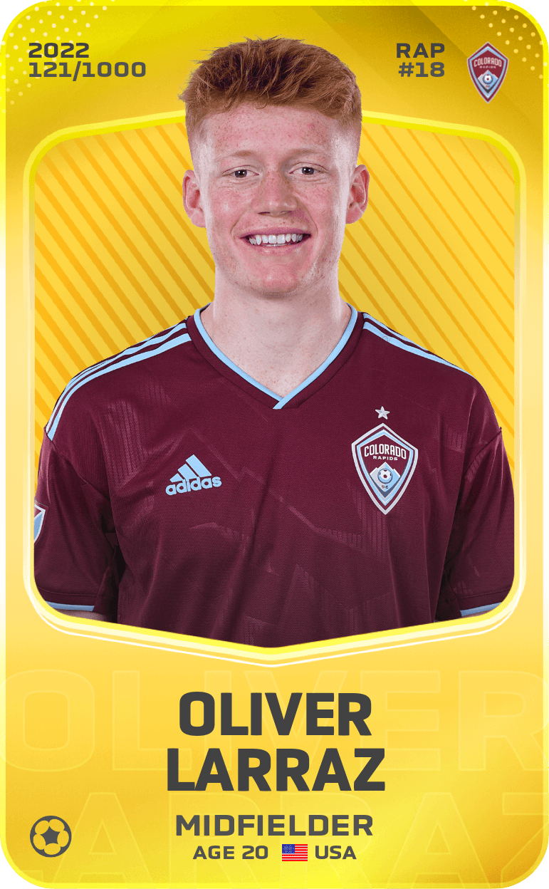 Oliver Larraz 2022-23 • Limited 121/1000