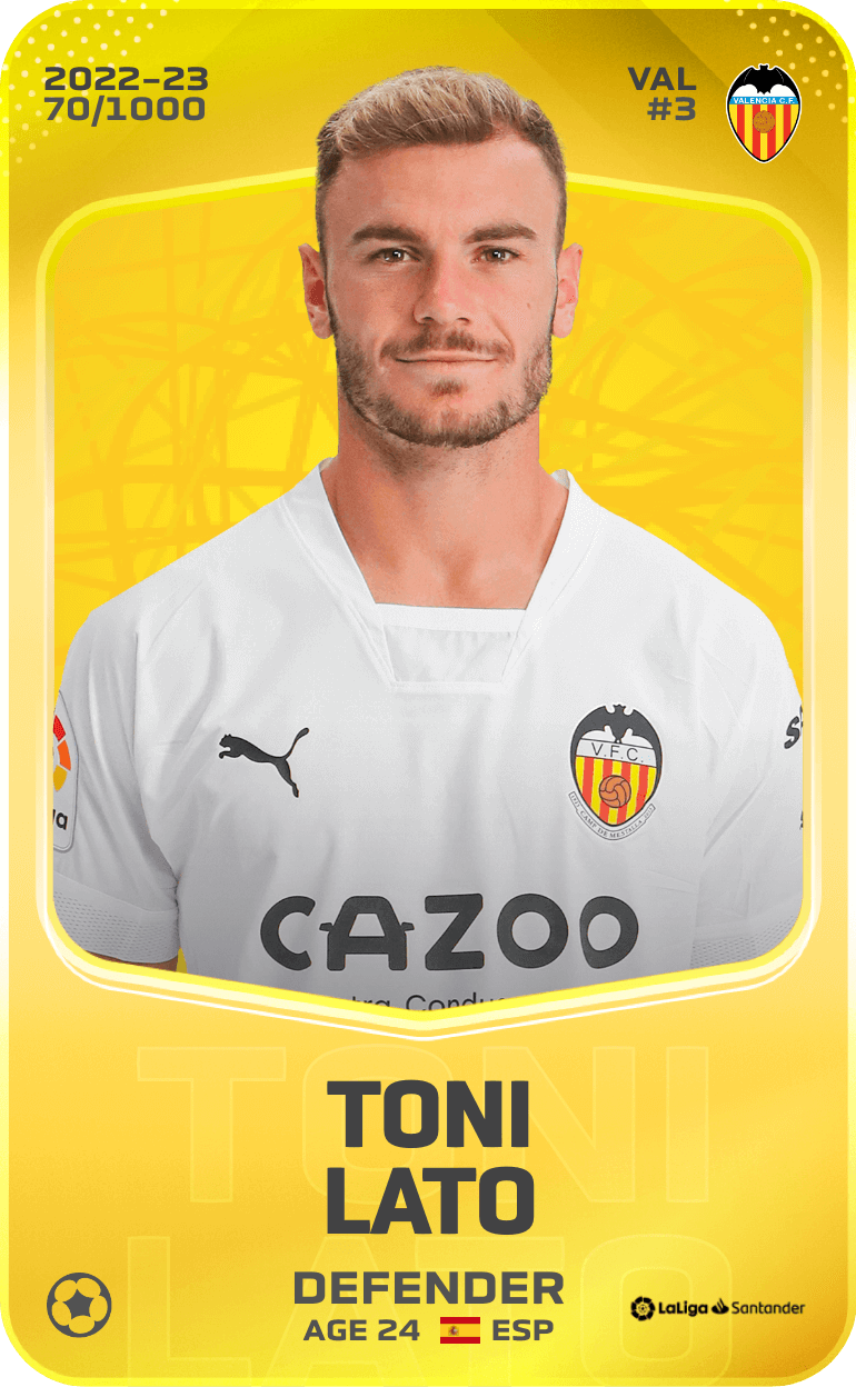 Toni Lato 2022-23 • Limited 70/1000