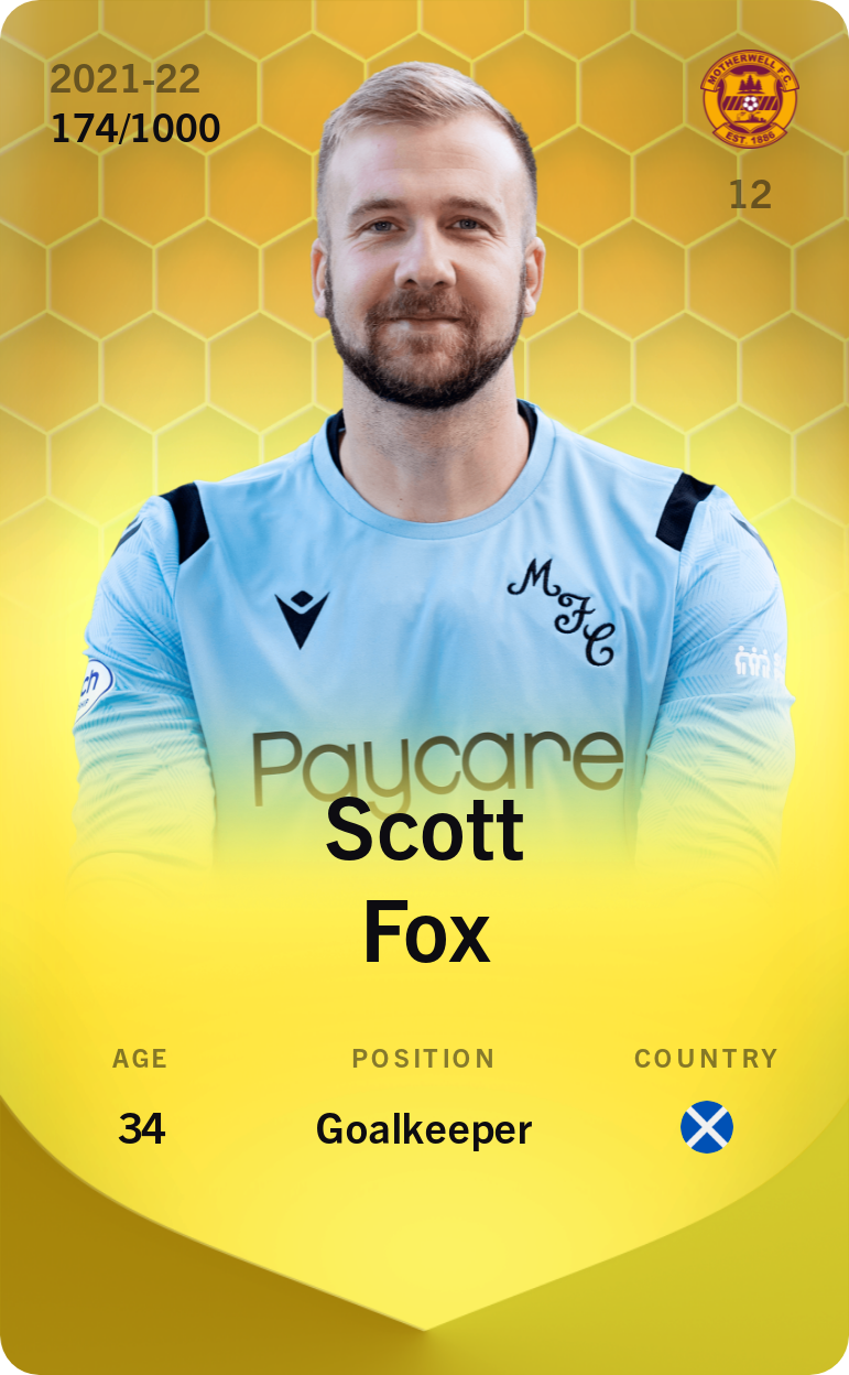 Scott Fox 2021-22 • Limited 174/1000