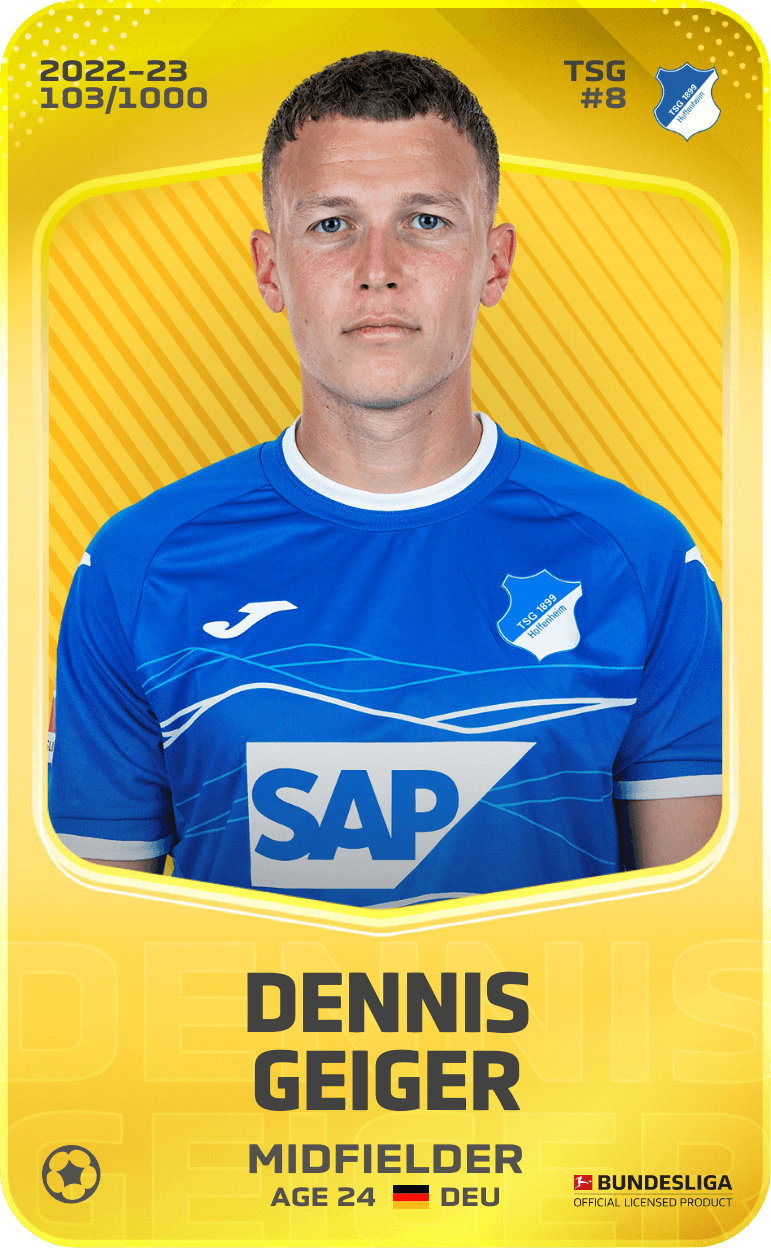 Dennis Geiger 2022-23 • Limited 103/1000