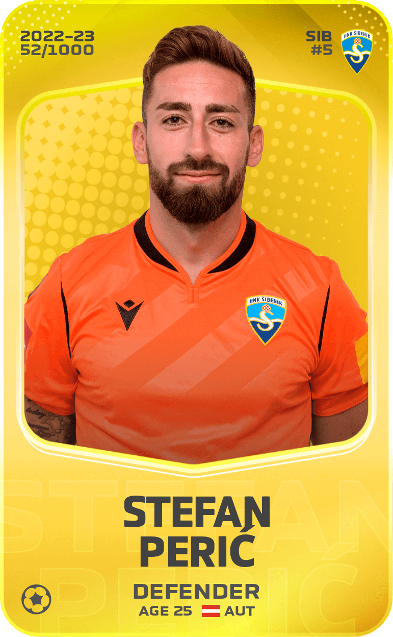 Stefan Perić 2022-23 • Limited 52/1000