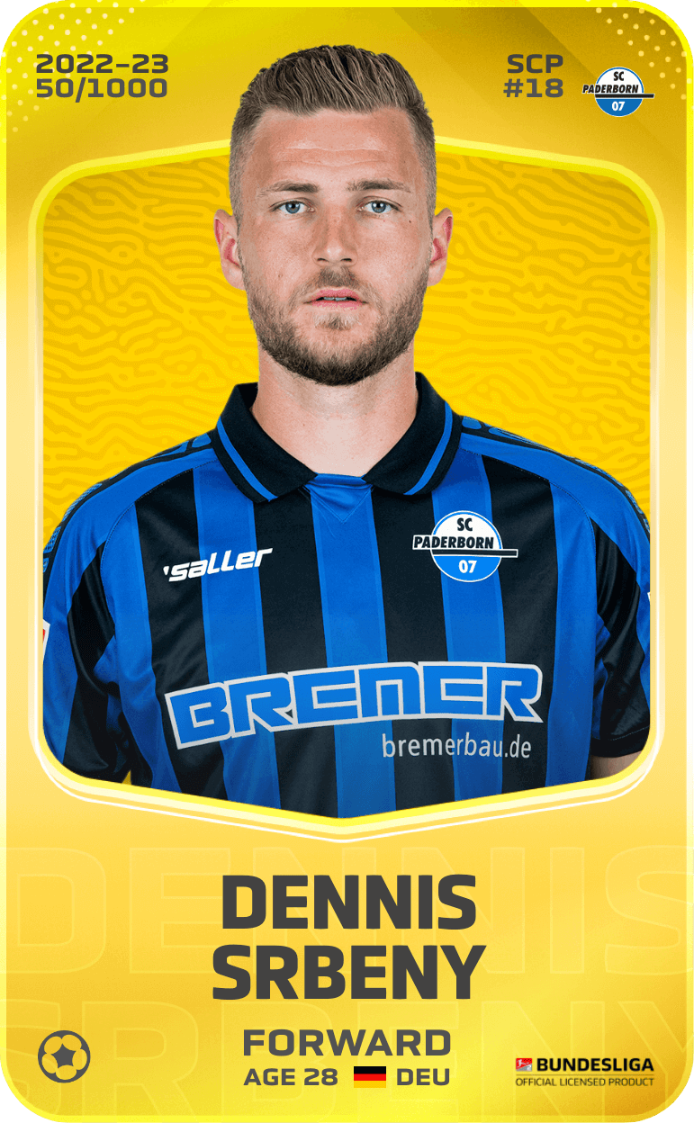 Dennis Srbeny 2022-23 • Limited 50/1000