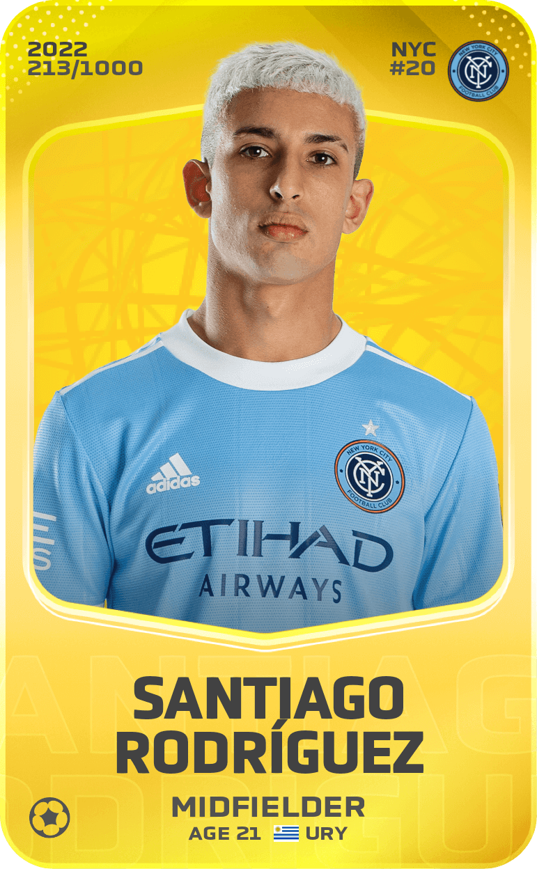 Santiago Rodríguez 2022-23 • Limited 213/1000