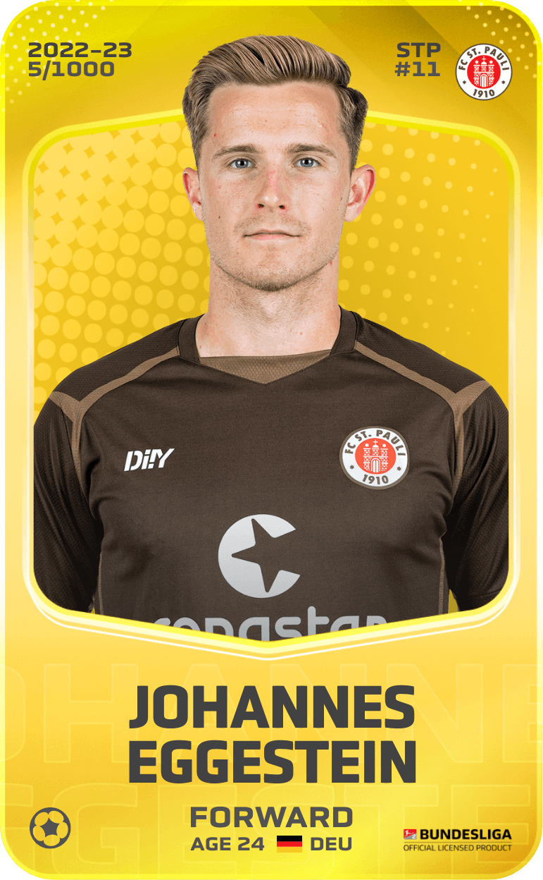Johannes Eggestein 2022-23 • Limited 5/1000