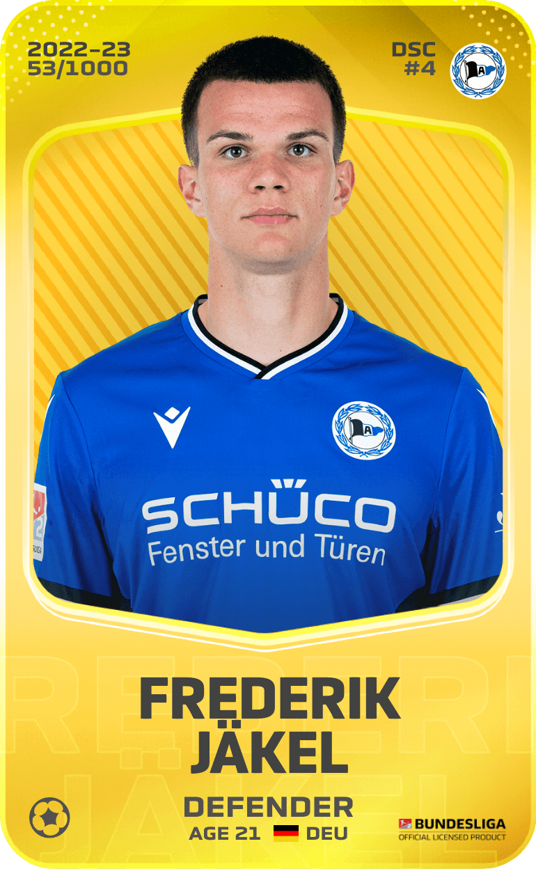 Frederik Jäkel 2022-23 • Limited 53/1000