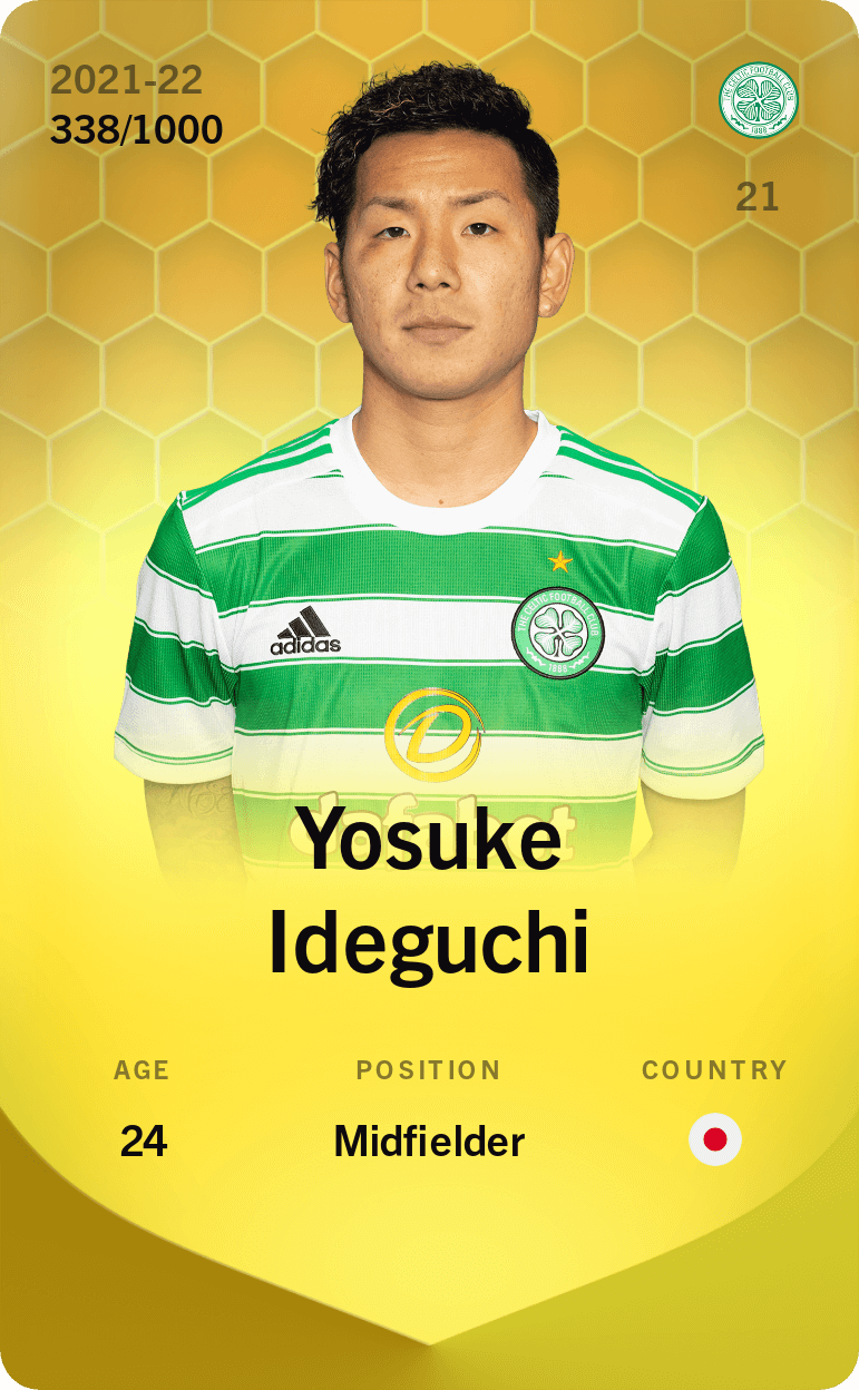 Yosuke Ideguchi 2021-22 • Limited 338/1000