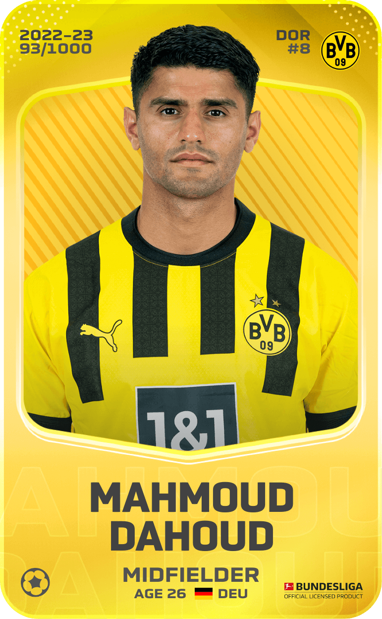 Mahmoud Dahoud 2022-23 • Limited 93/1000