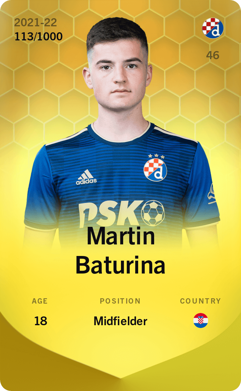 Martin Baturina 2021-22 • Limited 113/1000