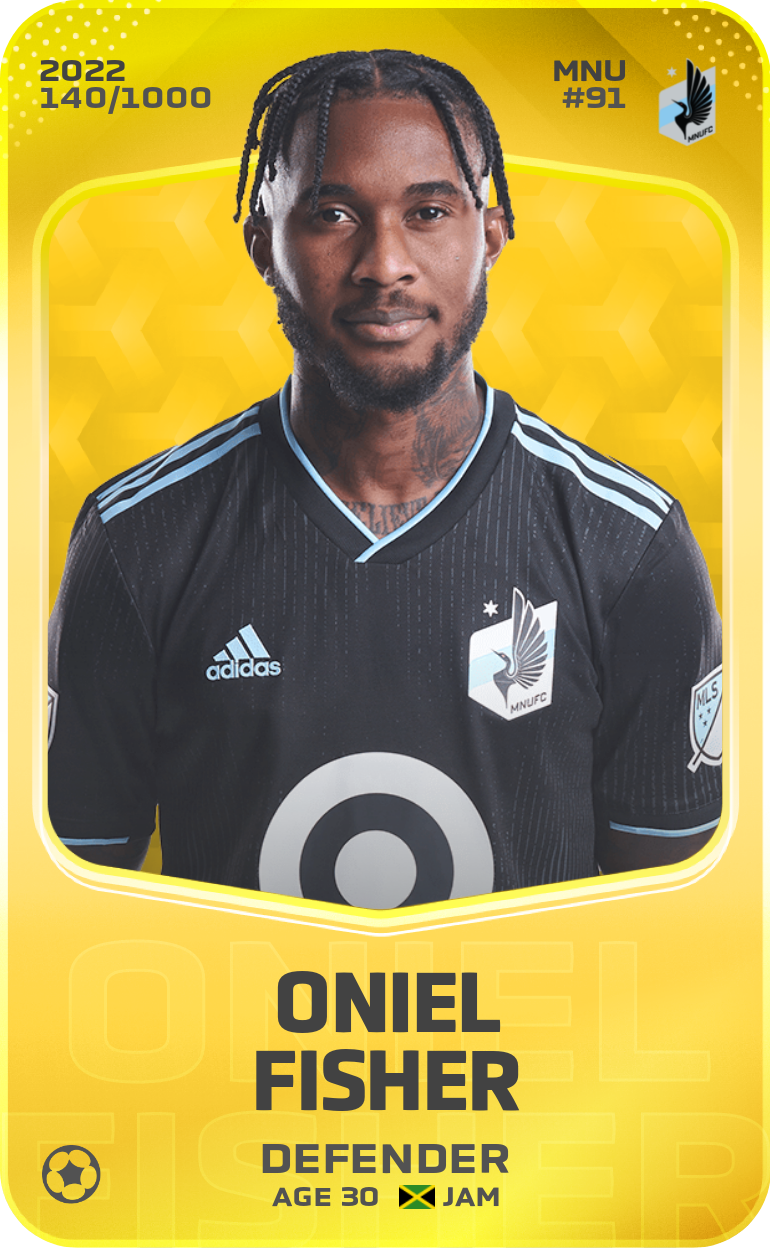Sorare - Sorare Official - Oniel Fisher 2022-23 • Limited 140/1000 - NFT # 79872128080821049684414401113489504636121140689156655206676359790032523672765