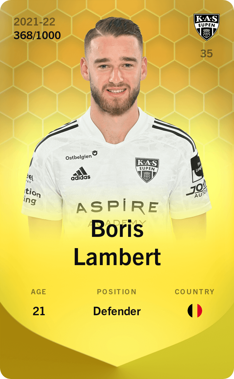 Boris Lambert 2021-22 • Limited 368/1000