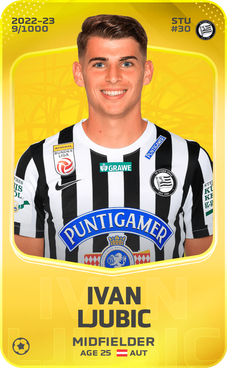 Ivan Ljubic 2022-23 • Limited 9/1000
