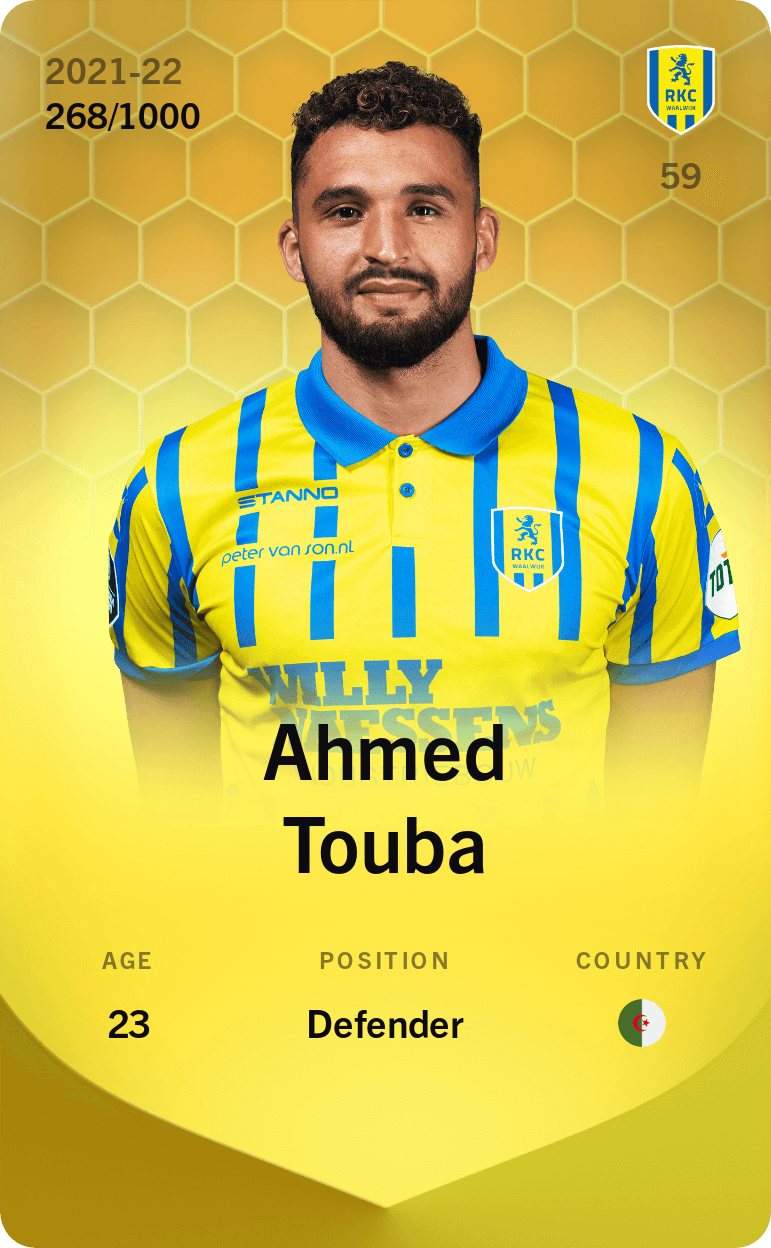 Ahmed Touba 2021-22 • Limited 268/1000