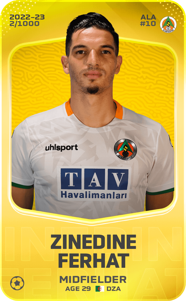 Zinedine Ferhat 2022-23 • Limited 2/1000